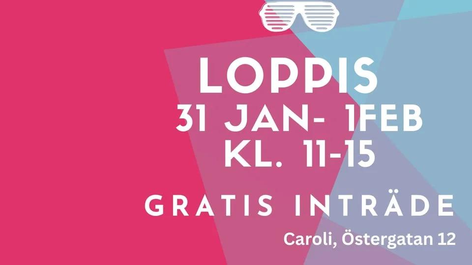 Loppis 31/1-1/2 Caroli GRATIS INTRÄDE