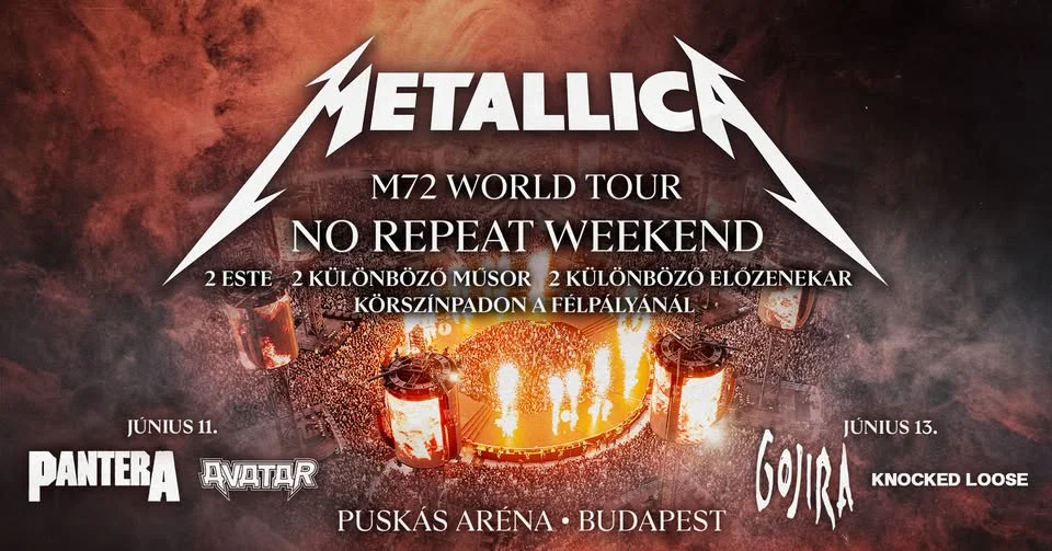 Metallica: M72 World Tour | Budapest 2026