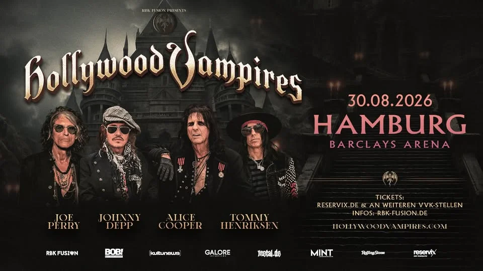 Hollywood Vampires | UK & European Tour 2026 | Hamburg