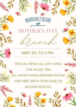 Mother's Day Brunch @M2I at Rockhouse Marina