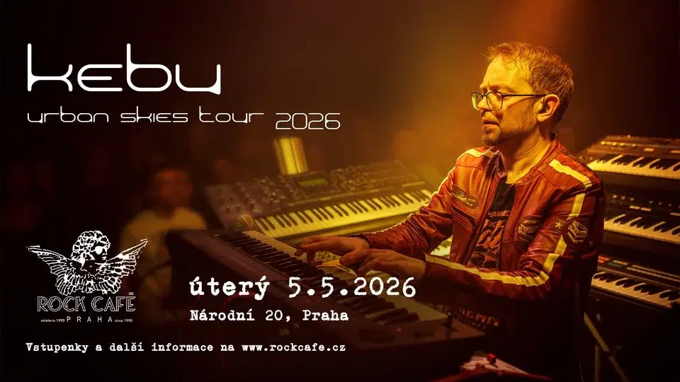 Kebu - Urban Skies Tour 2026 - Prague