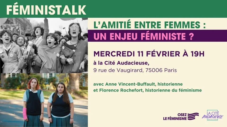 FéminisTalk - L'amitié entre femmes : un enjeu féministe ?