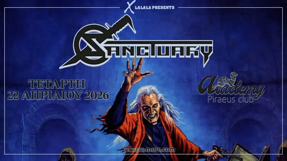 SANCTUARY live at PIRAEUS CLUB ACADEMY