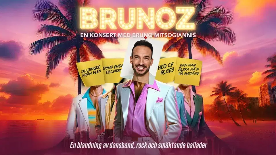BRUNOZ: En konsert med Bruno Mitsogiannis | Rival, Stockholm