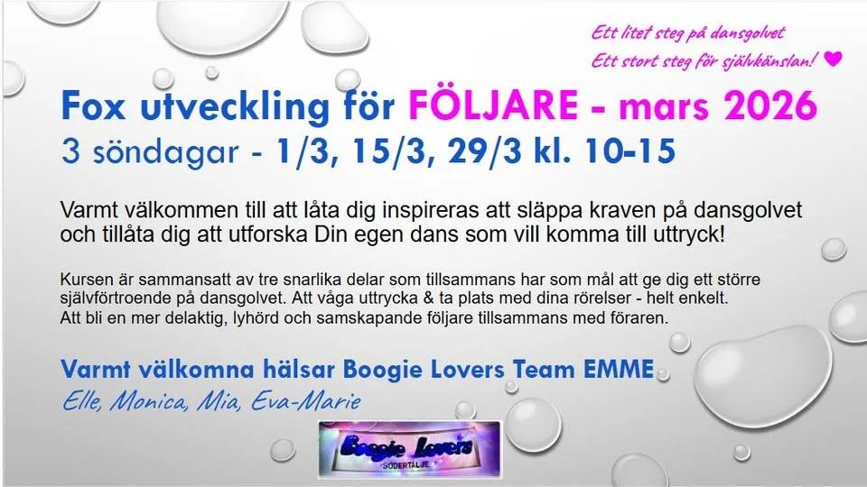 Fox utveckling för följare - kurs i 3 delar