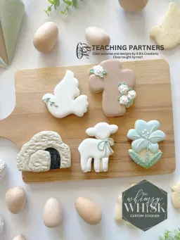 Easter Cookie Class at 728 Chic Boutique 🐑✝️🩵
