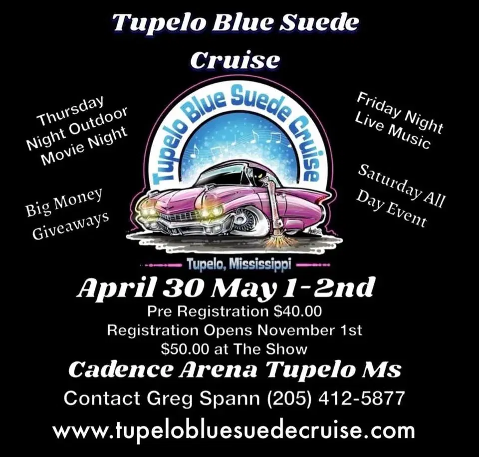 Tupelo Blue Suede Cruise