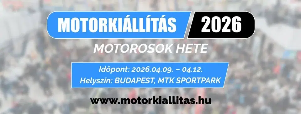 MOTORKIÁLLíTÁS 2026