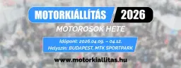 MOTORKIÁLLíTÁS 2026