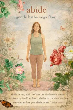 Abide: Gentle Hatha Slow & Hold Flow 🤍