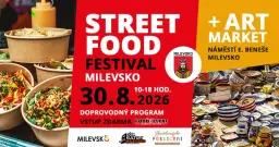 STREET FOOD FESTIVAL Milevsko + ART market 2026