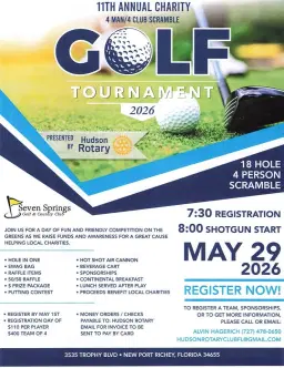 Hudson Rotary Club’s Golf Tournament