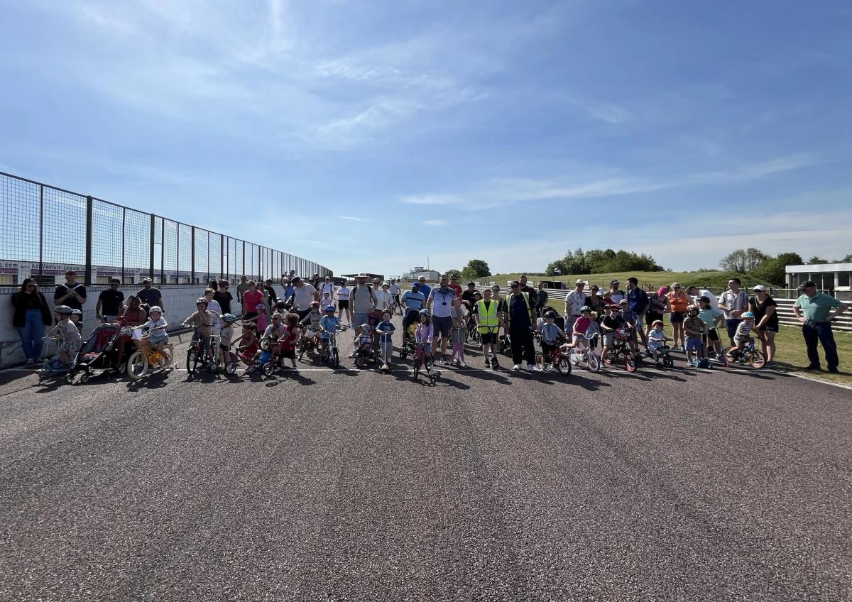 Dad Club Does Thruxton - Family Walk / Cycle / Scoot Lap Fundraiser