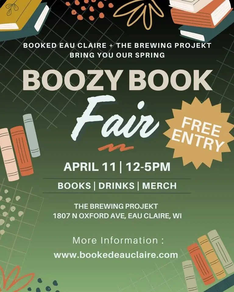 Spring Boozy Book Fair