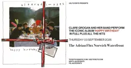 Altered Images perform the iconic album Happy Birthday LIVE in Norwich!