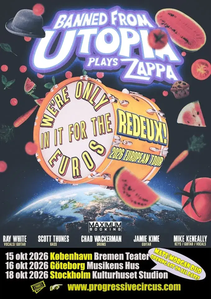 Banned from Utopia + Mats/Morgan duo - Stockholm