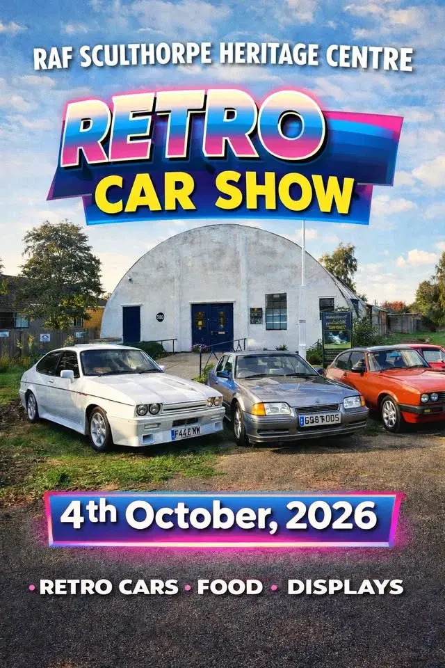 RAF Sculthorpe Heritage Centre Retro Car Show