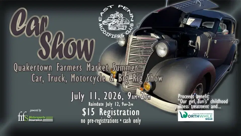 East Penn Modifiers & Quakertown Farmers Market Summer Car, Truck, & Big Rig Show