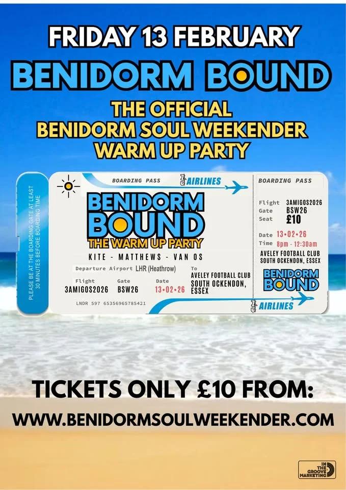 BENIDORM BOUND - The Warm Up