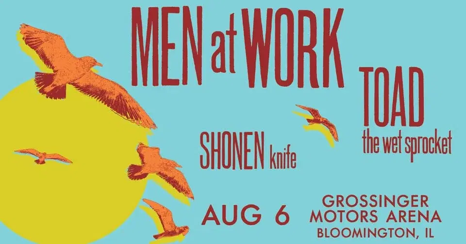 Men At Work & Toad the Wet Sprocket with Shonen Knife