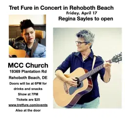 Tret Furen Returns to MCC Rehoboth Beach