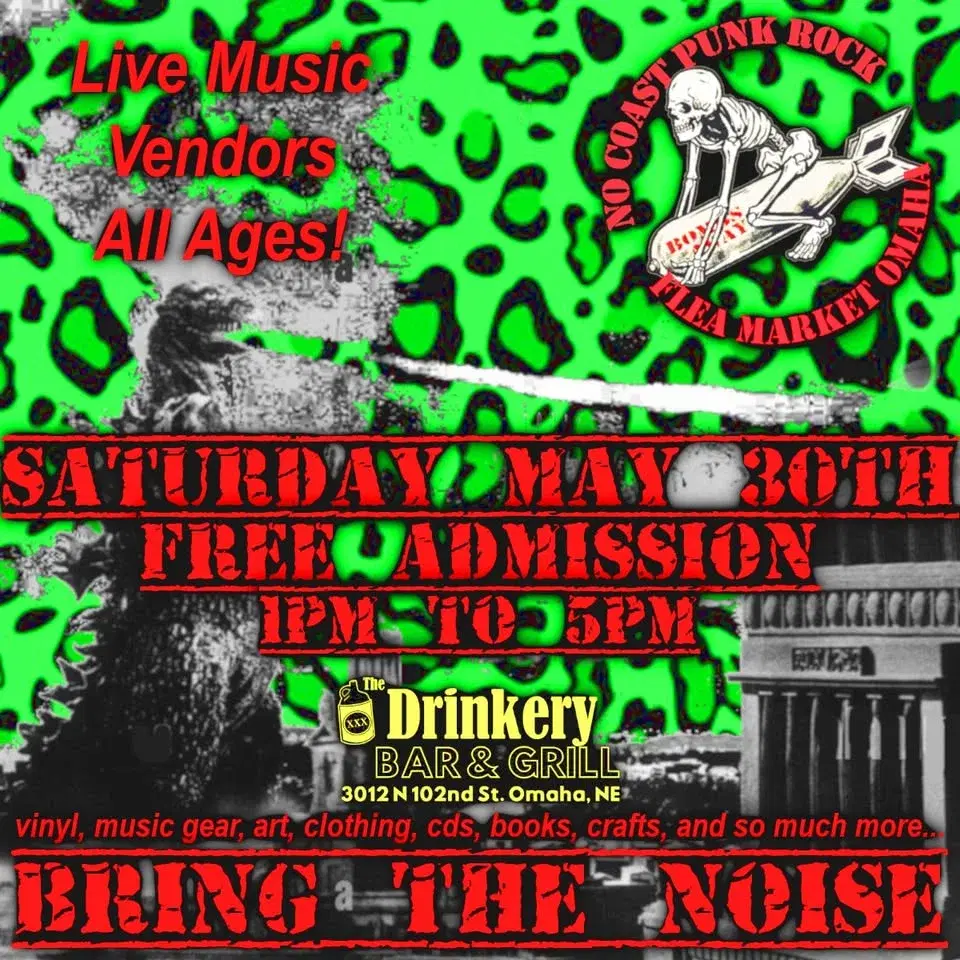 No Coast Punk Rock Flea Market Presents: BRING THE NOISE ALL AGES at The Drinkery