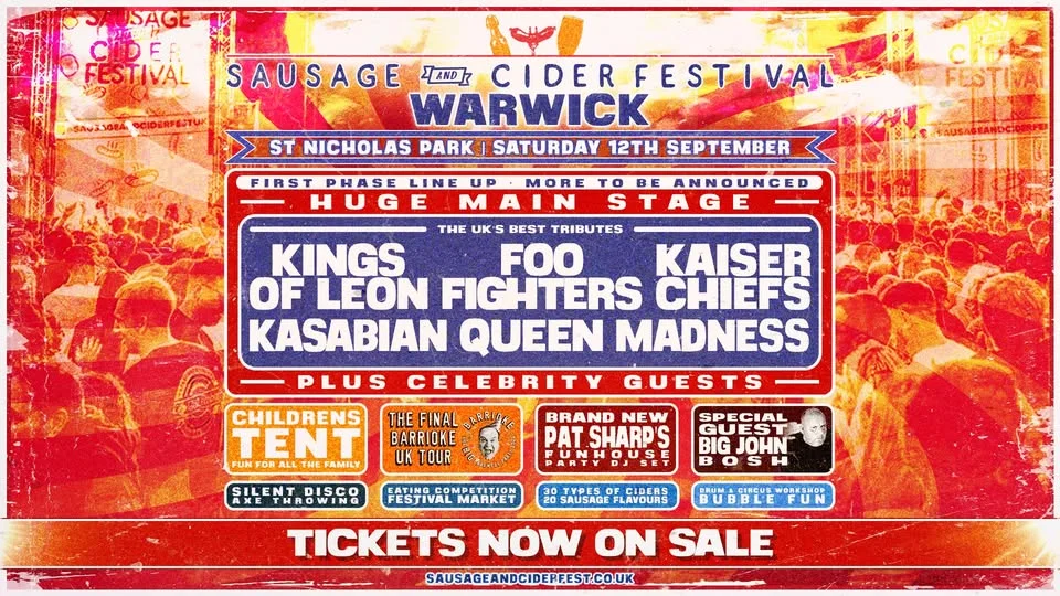 Sausage and Cider Festival - Warwick 2026