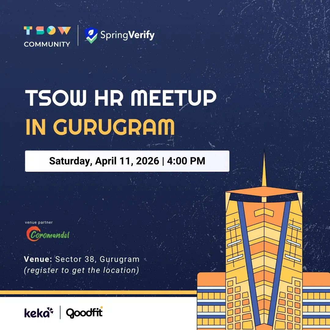 TSOW HR Meetup in Gurugram