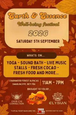 Earth and essence wellbeing festival!