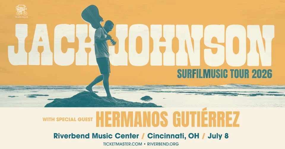 Jack Johnson: SURFILMUSIC Tour 2026 with special guest Hermanos GutiΓ©rrez