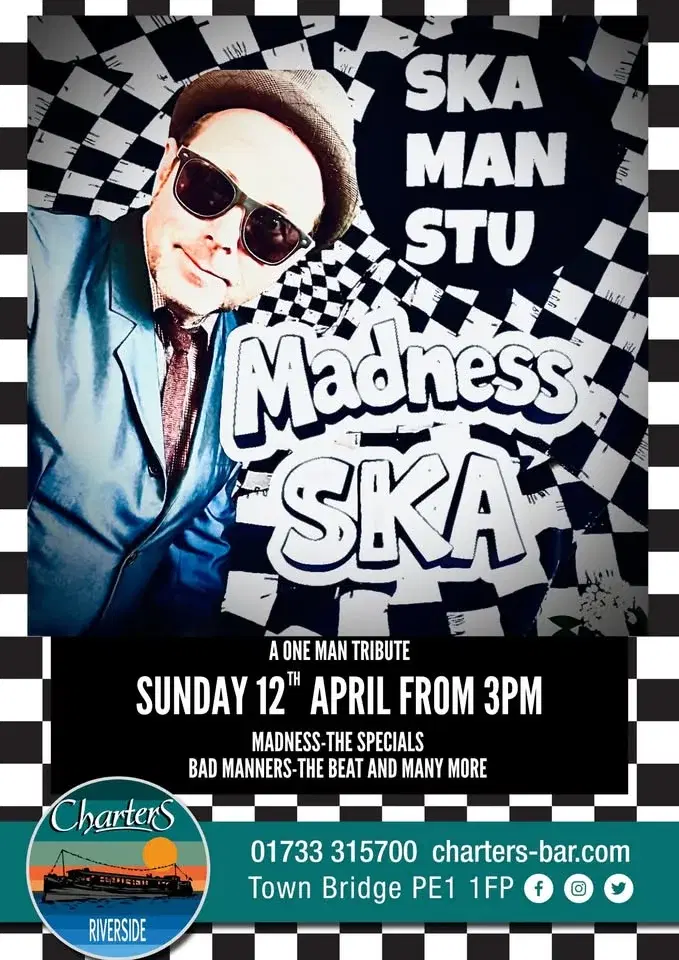 SKA MAN STU - MADNESS SKA @Charters