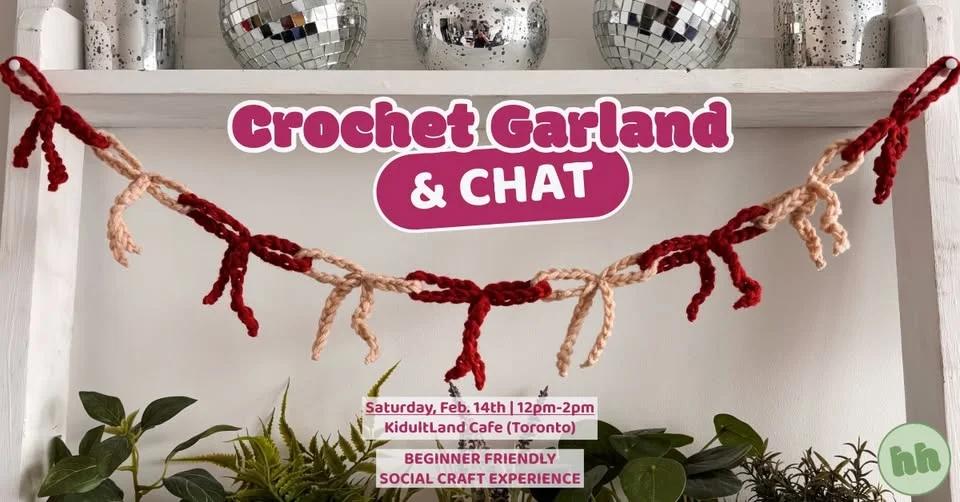 Make Your Own Crochet Bow Garland