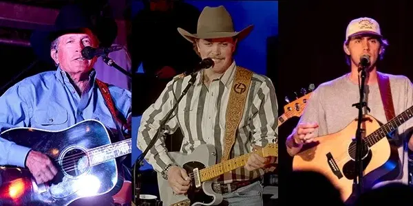 George Strait, Zach Top & Dylan Gossett