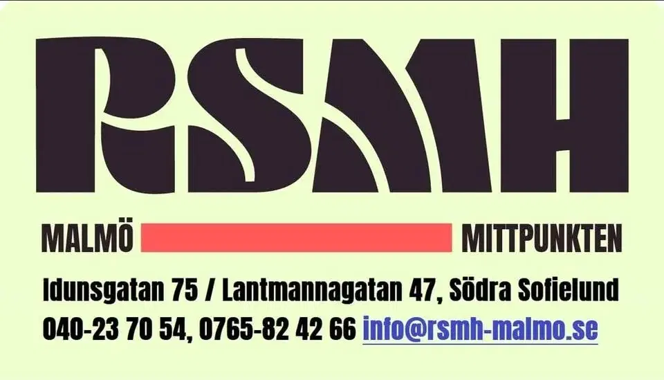 Kallelse med dagordning till Årsmöte för RSMH Mittpunkten Malmö, lördagen den 28 mars kl. 12.00 2026