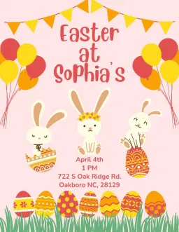 Easter at Sophia’s