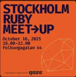 ✨ Ruby Meetup på Qasa 🎉