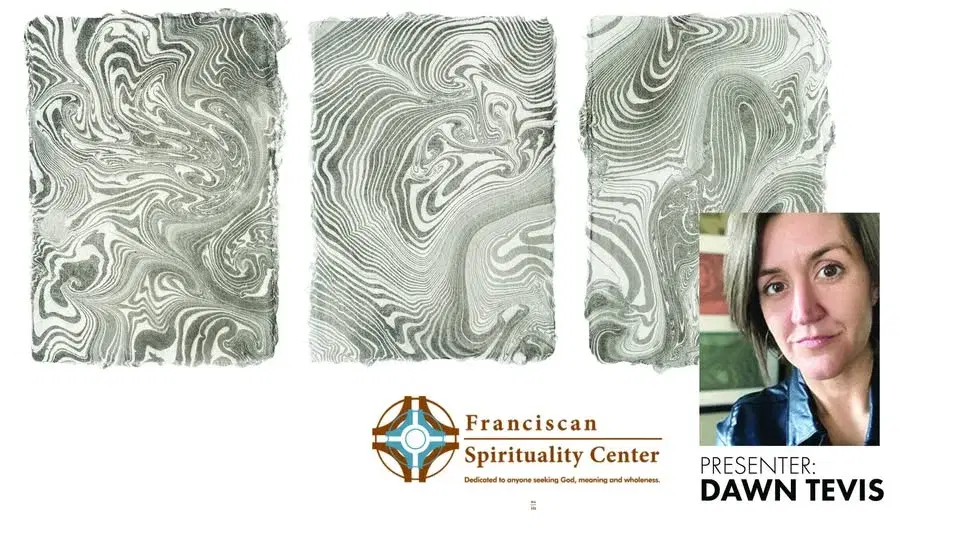 Suminagashi: Meditative Marbling With Paper, Ink and Water (in-person)