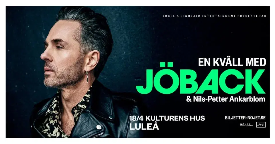 En kväll med Jöback I Luleå, Kulturens hus