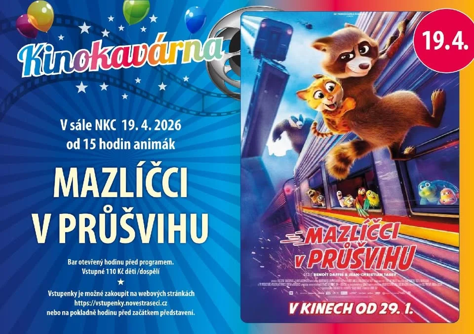 Mazlíčci v průšvihu - kinokavárna