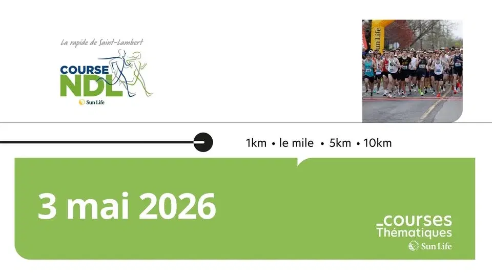 Course NDL Sun Life - La rapide de Saint-Lambert 2026