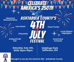 Ashtabula County's Fourth of July Festival - Celebrating America's Semiquincentennial