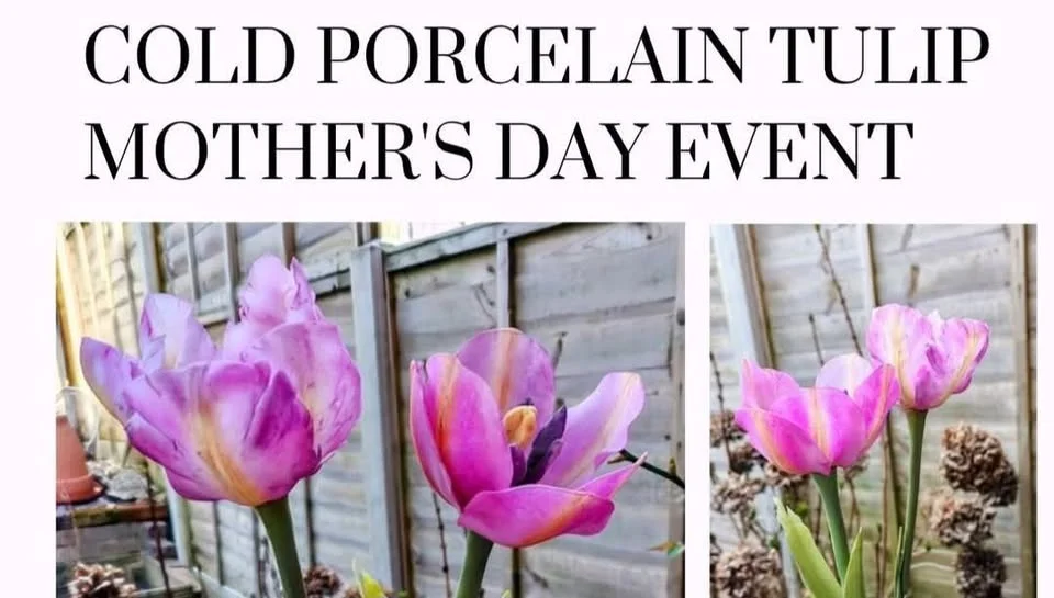 Cold Porcelain Tulip Mother's Day Workshop