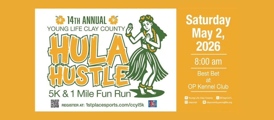 Young Life CLay COunty Hula Hustle 2026