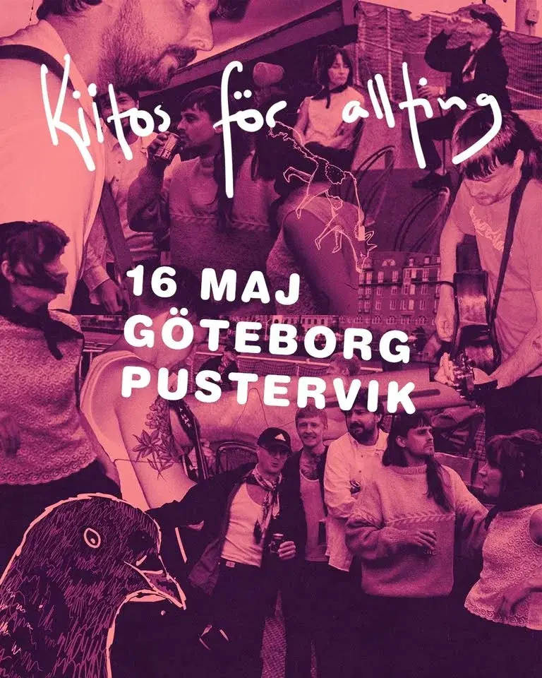 Kiitos För Allting | Pustervik | Göteborg | 16 maj