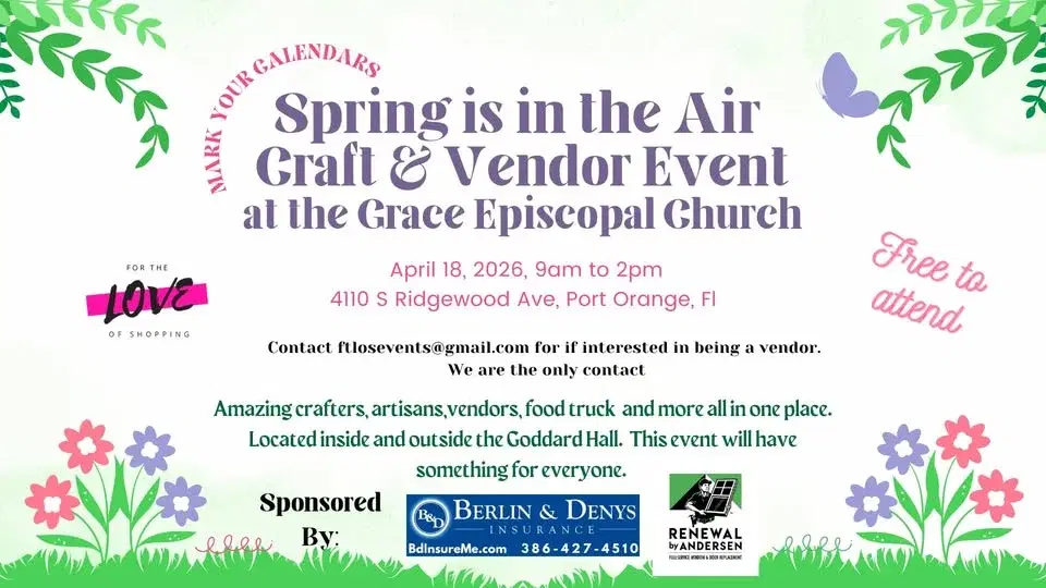 Spring is in the Air Craft & Vendor Event at Grace Episcopal Church