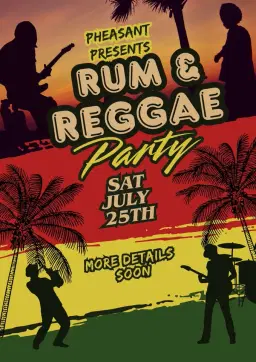 Rum and reggae Party