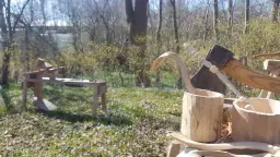 Täljkurs i vårljuset - nybörjartäljning / köksredskap / burk / trampsvarv