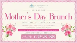 Mother's Day Brunch