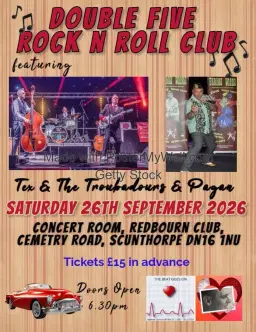 Charity Rock n Roll Night with Tex & The Troubadours + Pagan