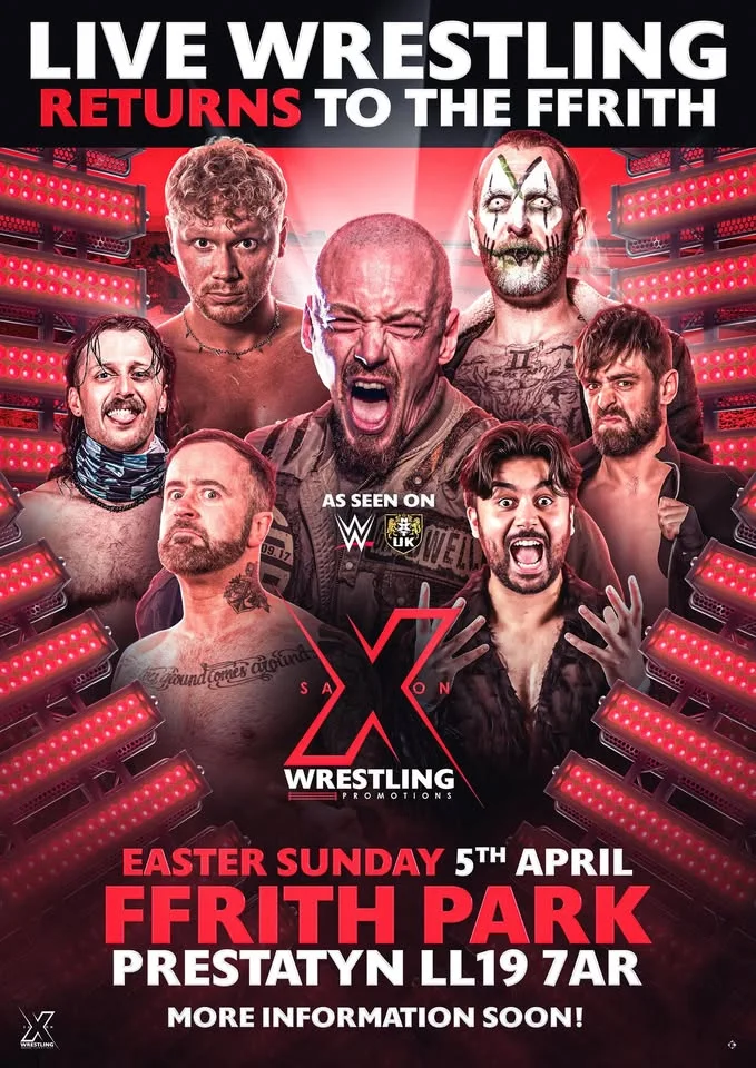 Saxon Wrestling - Prestatyn Ffrith Beach